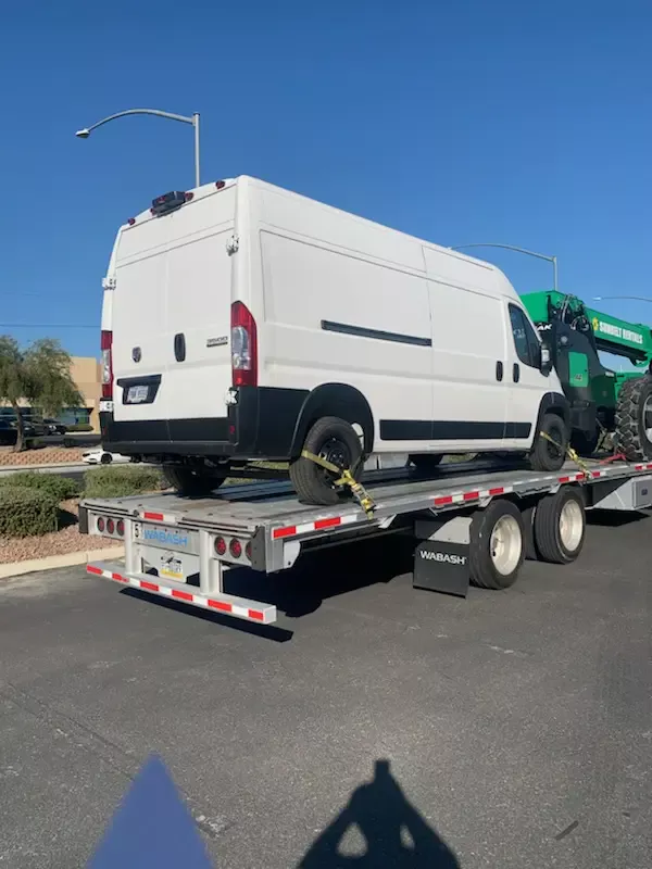 telehandler transport