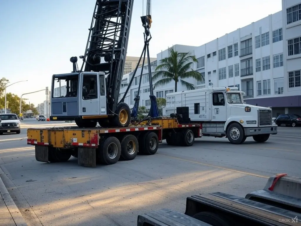 Heavy Equipment Transport Miami-Dade FL