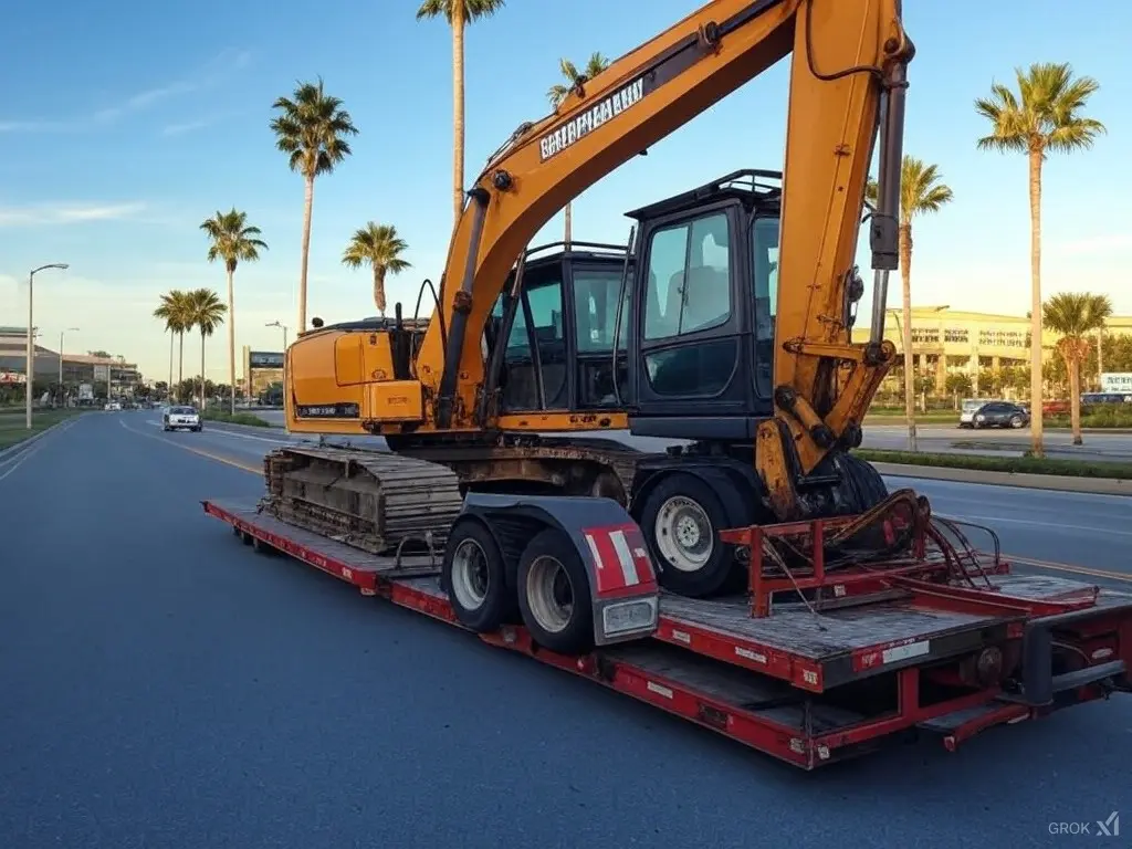 Heavy Equipment Transport Orange County FL