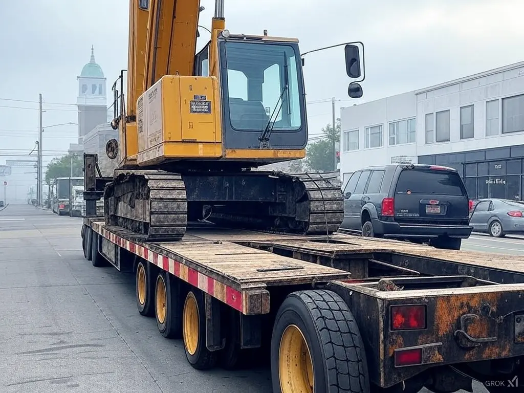 Heavy Equipment Transport Oakland MI