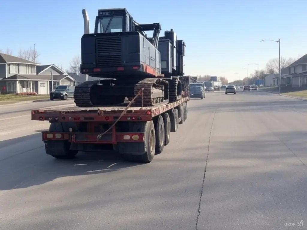 Heavy Equipment Transport Hennepin MN