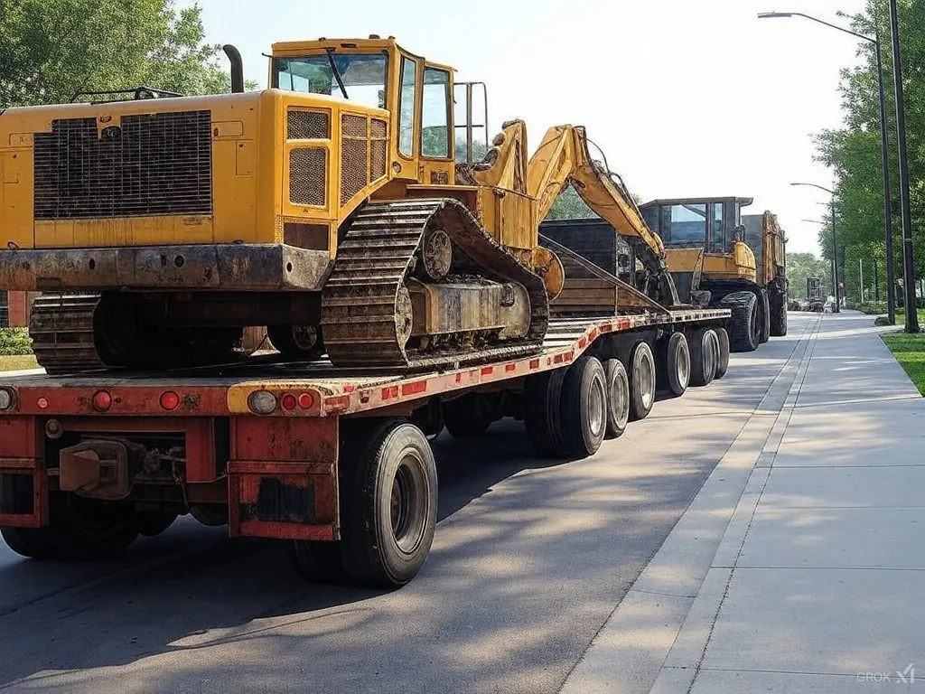 Heavy Equipment Transport Hennepin MN