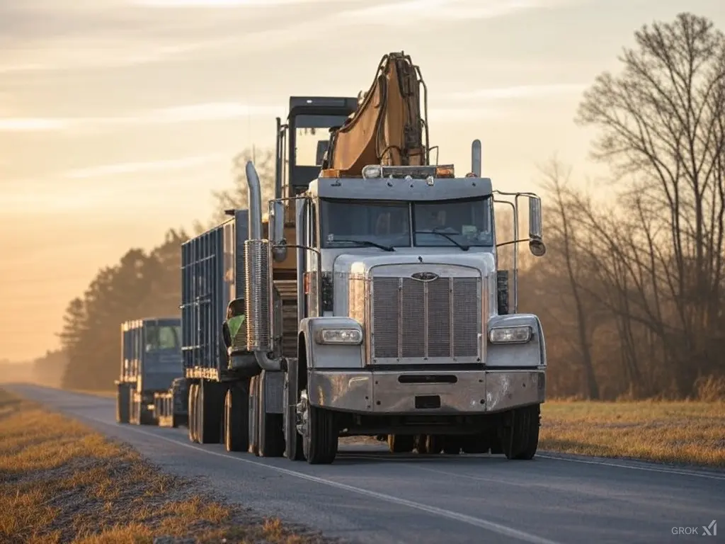 Heavy Equipment Transport Mecklenburg NC