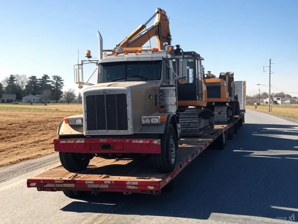 Heavy Equipment Transport Prince George's MD