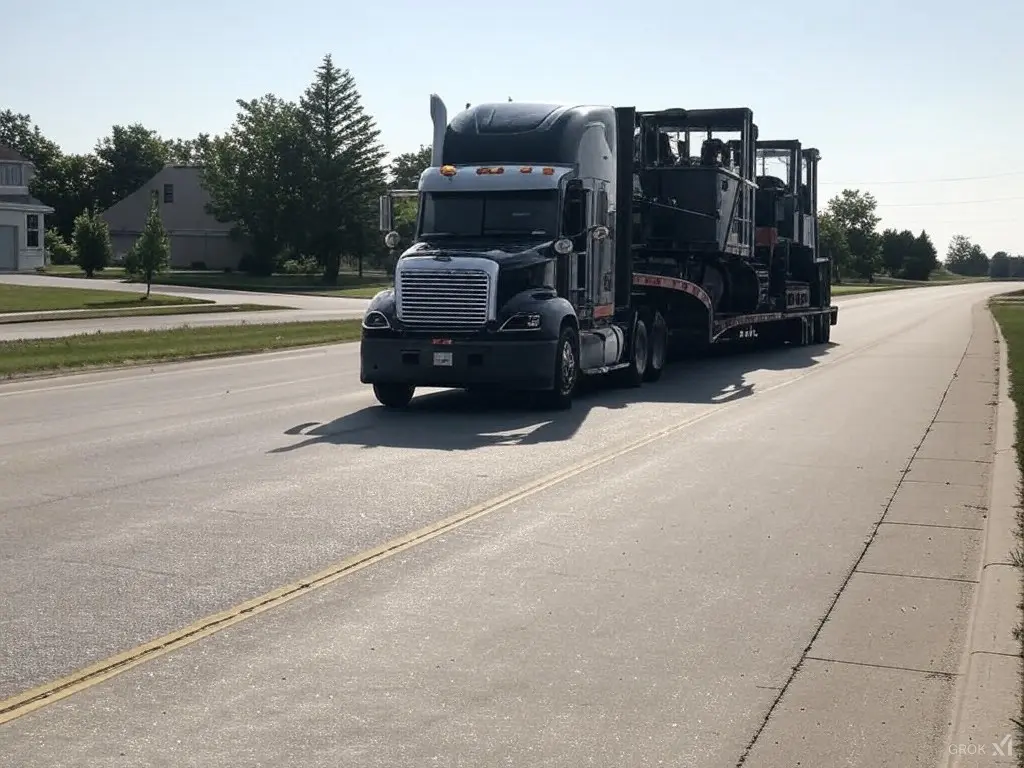 Heavy Equipment Transport DuPage IL