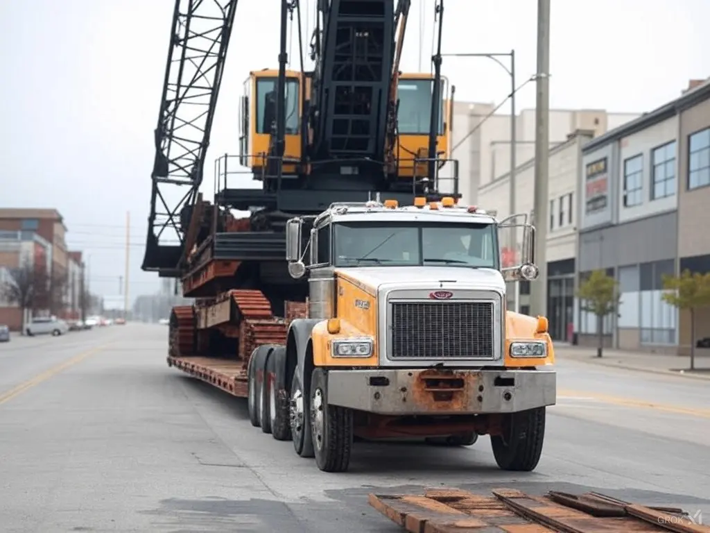 Heavy Equipment Transport Milwaukee WI