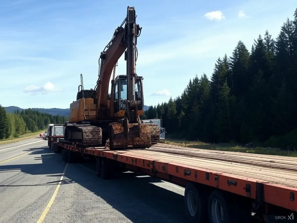 Heavy Equipment Transport Snohomish WA