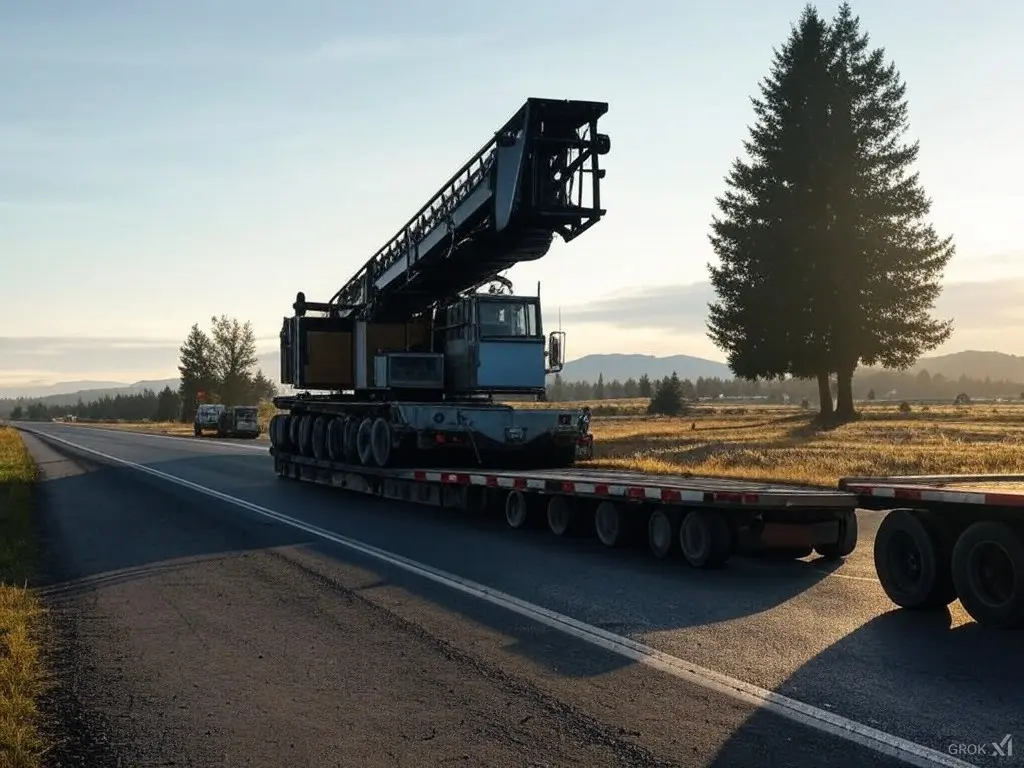 Heavy Equipment Transport Snohomish WA