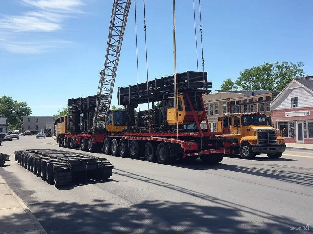 Heavy Equipment Transport Essex MA