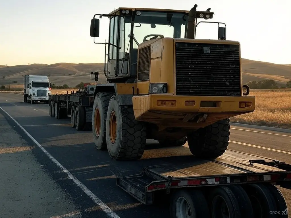 Heavy Equipment Transport San Joaquin CA