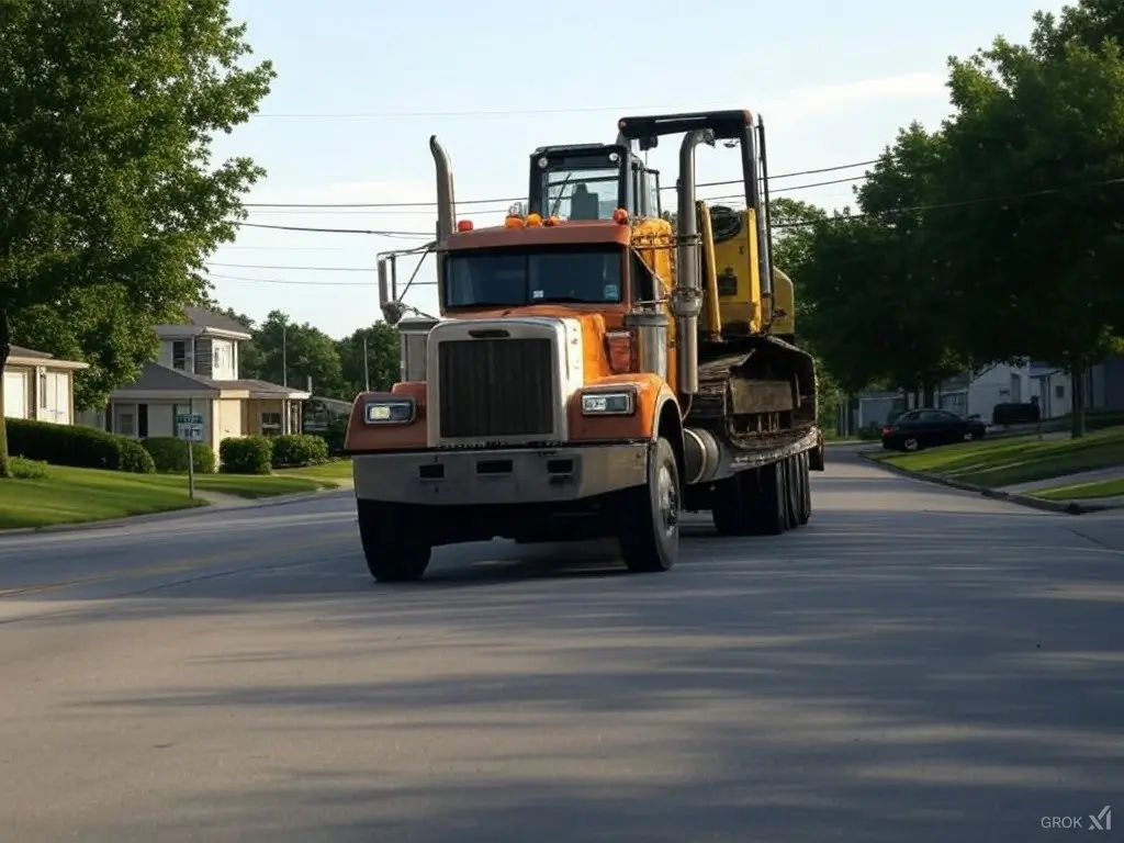 Heavy Equipment Transport Jefferson KY