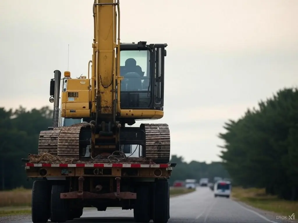 Heavy Equipment Transport Suffolk MA