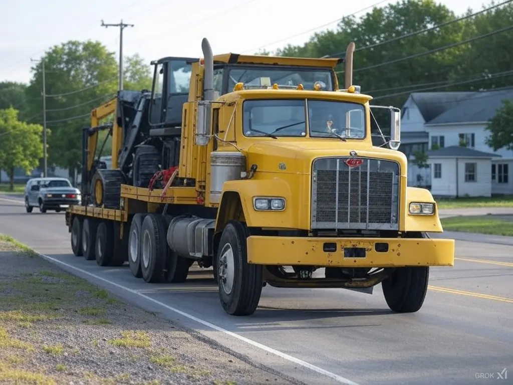 Heavy Equipment Transport Monroe NY