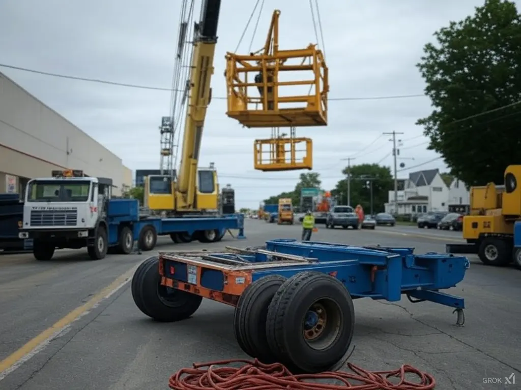 Heavy Equipment Transport Norfolk MA