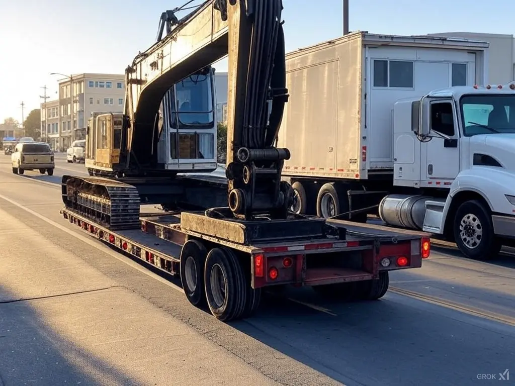 Heavy Equipment Transport San Mateo CA