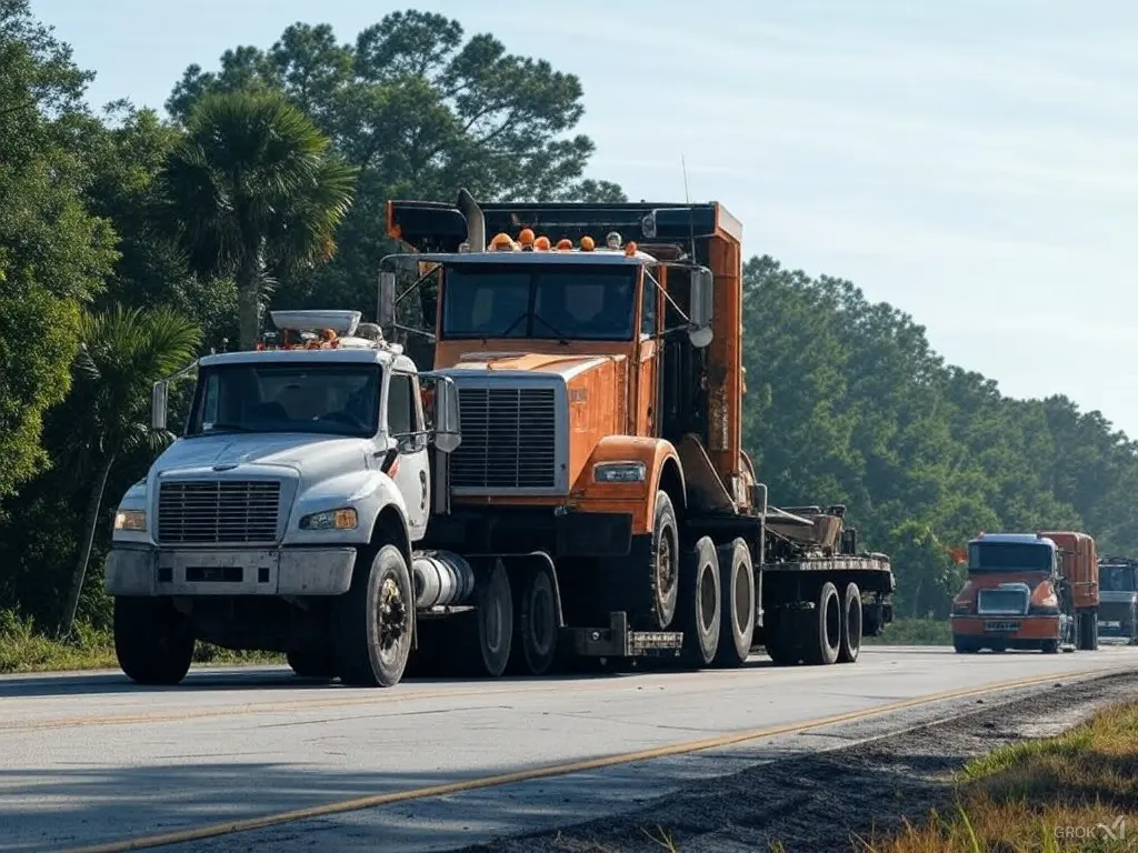 Heavy Equipment Transport Volusia FL