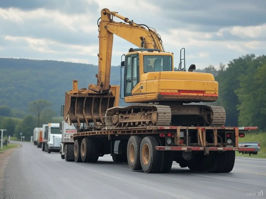 Heavy Equipment Transport Bucks PA