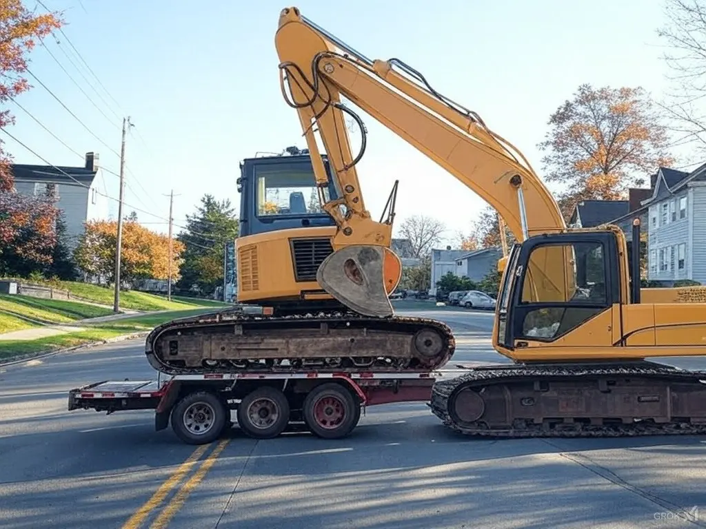 Heavy Equipment Transport Hampden MA