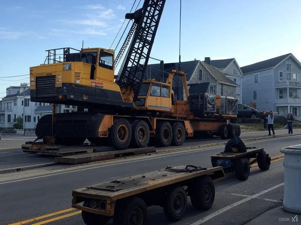 Heavy Equipment Transport Plymouth MA