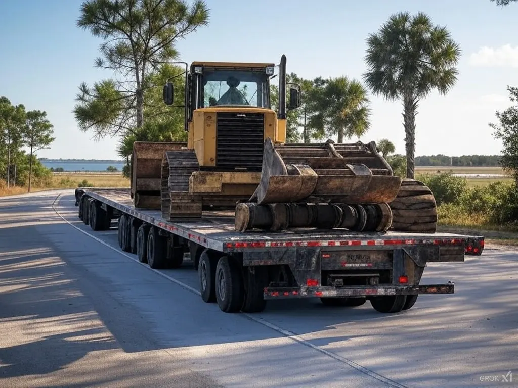 Heavy Equipment Transport Lake FL