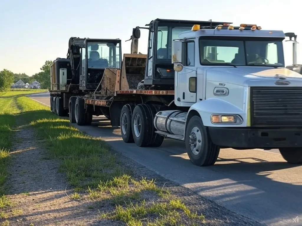 Heavy Equipment Transport Stark OH