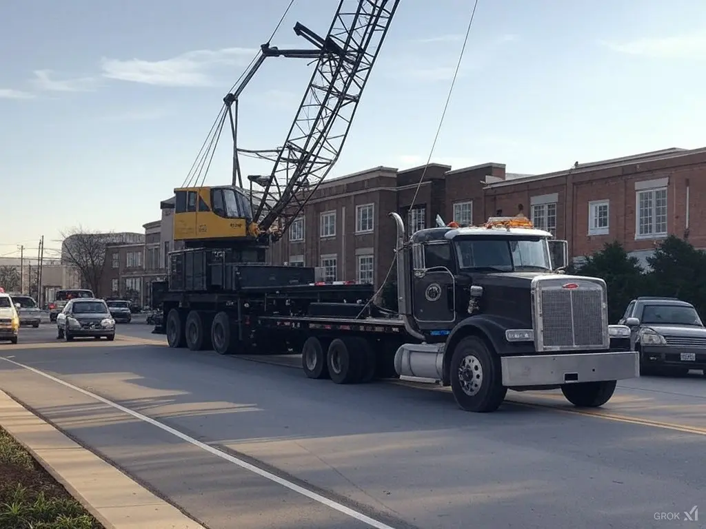 Heavy Equipment Transport Spartanburg SC