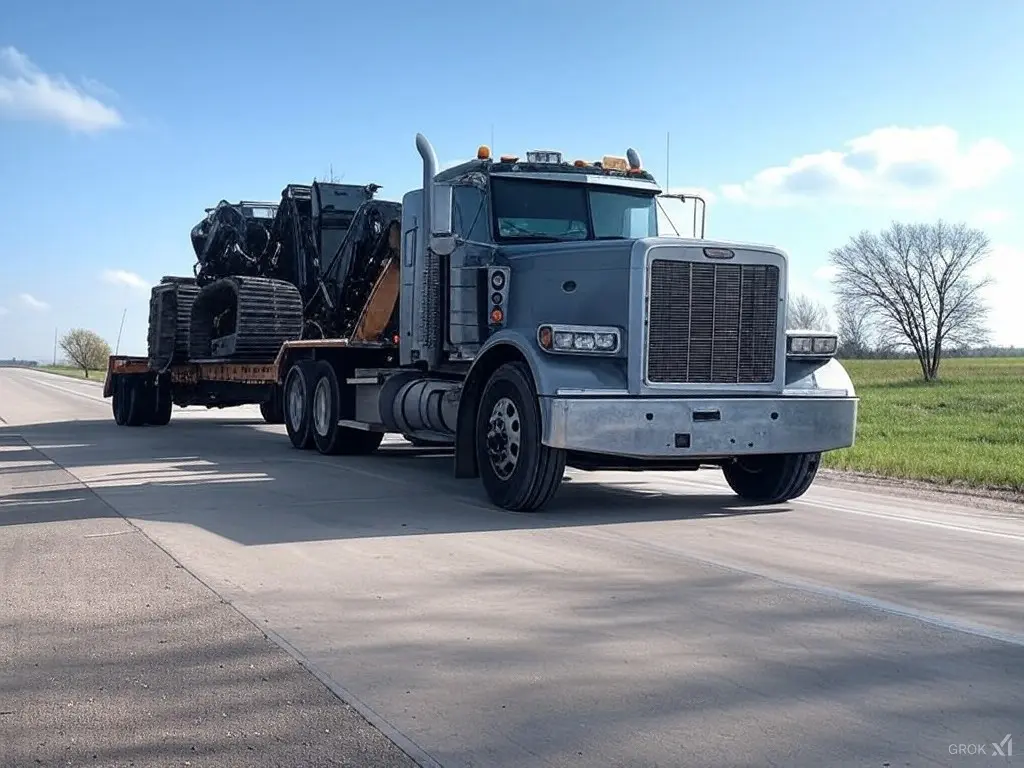 Heavy Equipment Transport Polk IA