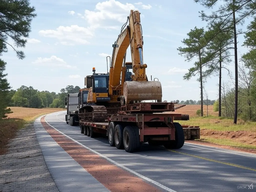 Heavy Equipment Transport Horry SC