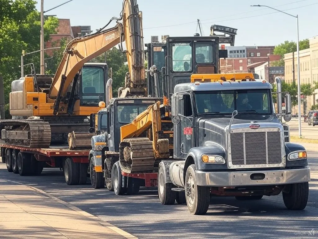 Heavy Equipment Transport Chester PA