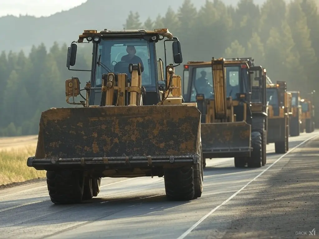 Heavy Equipment Transport Lane OR