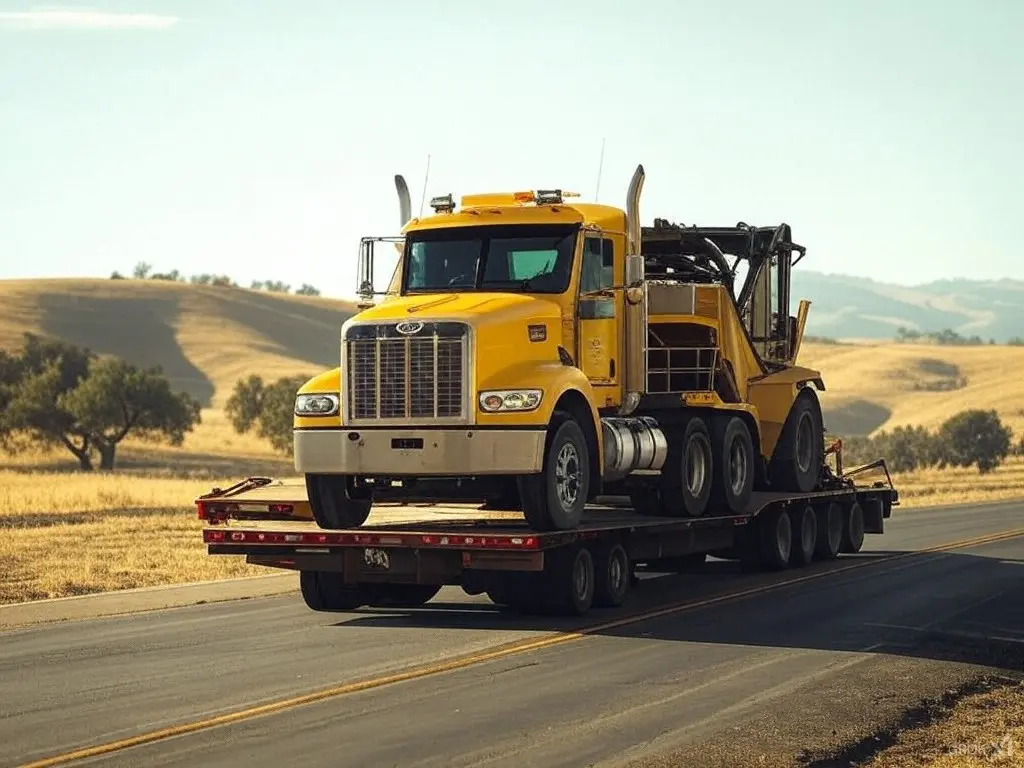 Heavy Equipment Transport Merced CA