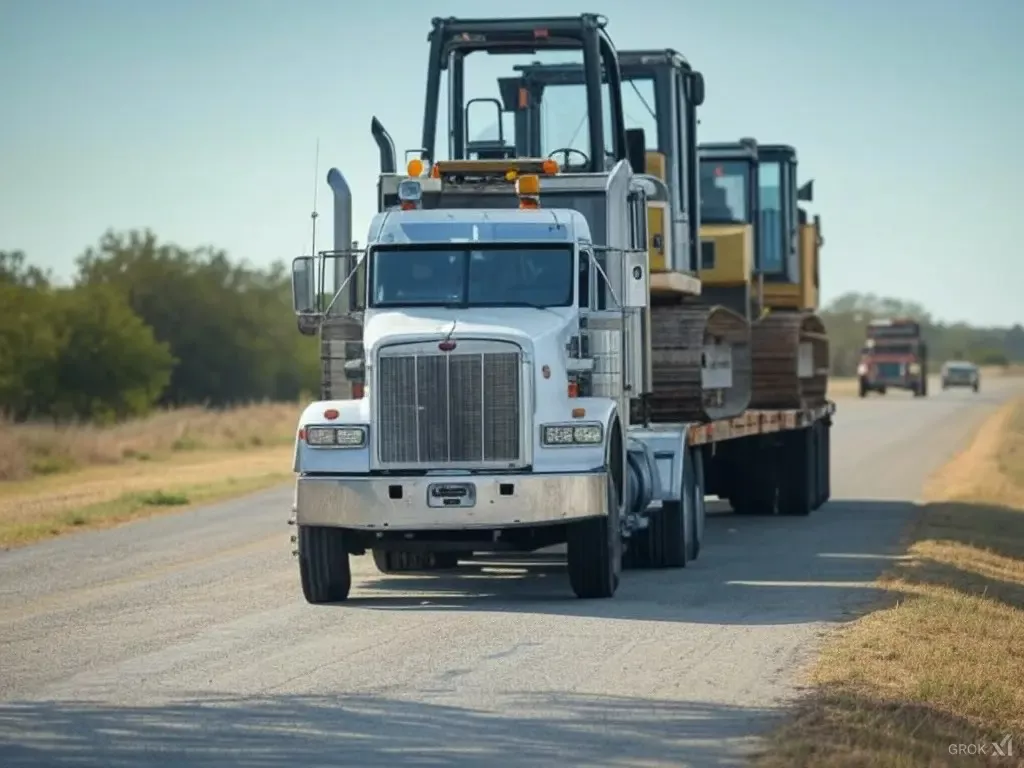 Heavy Equipment Transport Brazoria TX