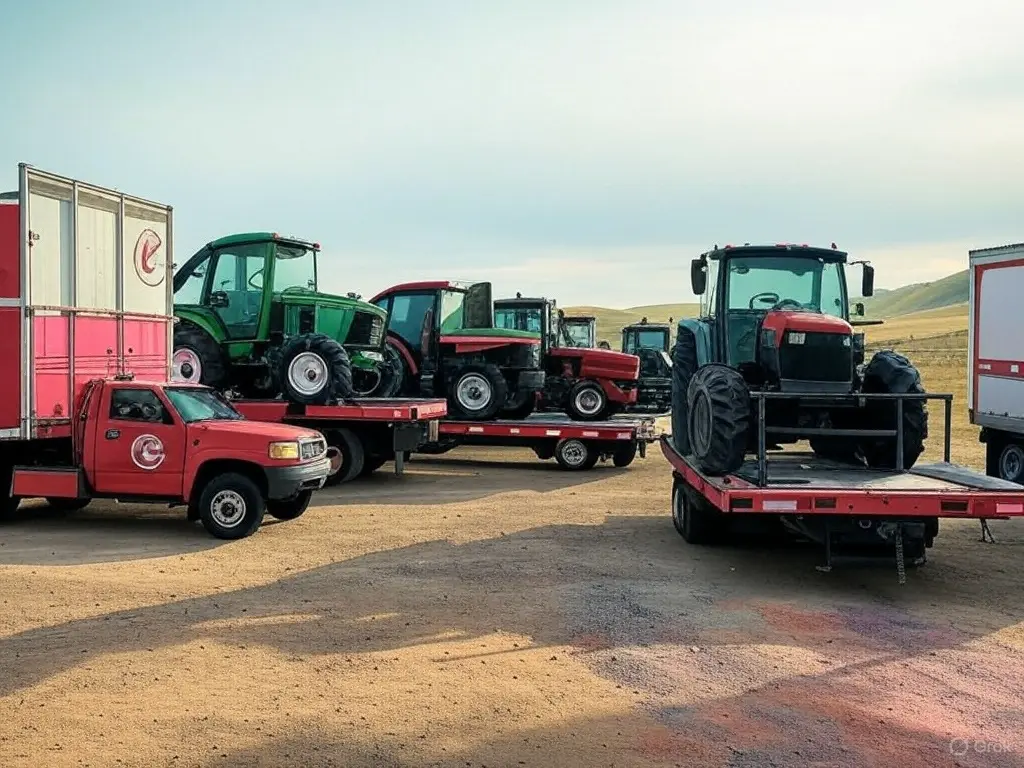 Farm Equipment Transport Eastern US