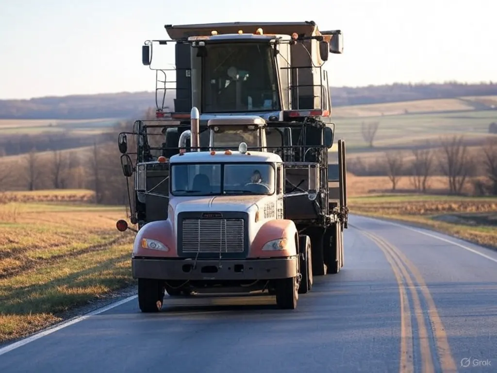 Farm Equipment Transport Delaware