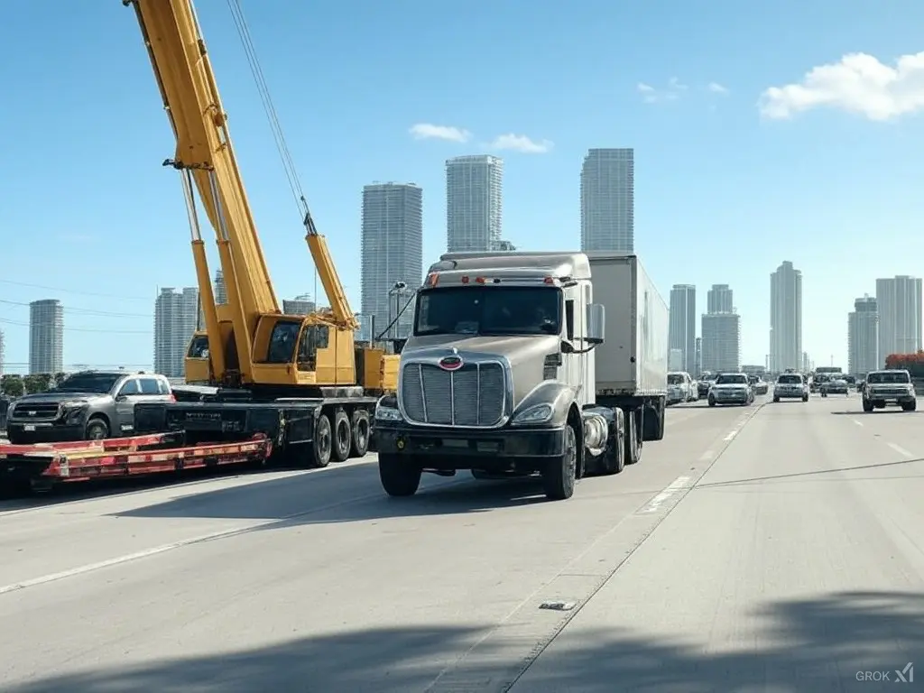 Heavy Equipment Transport Miami-Dade FL