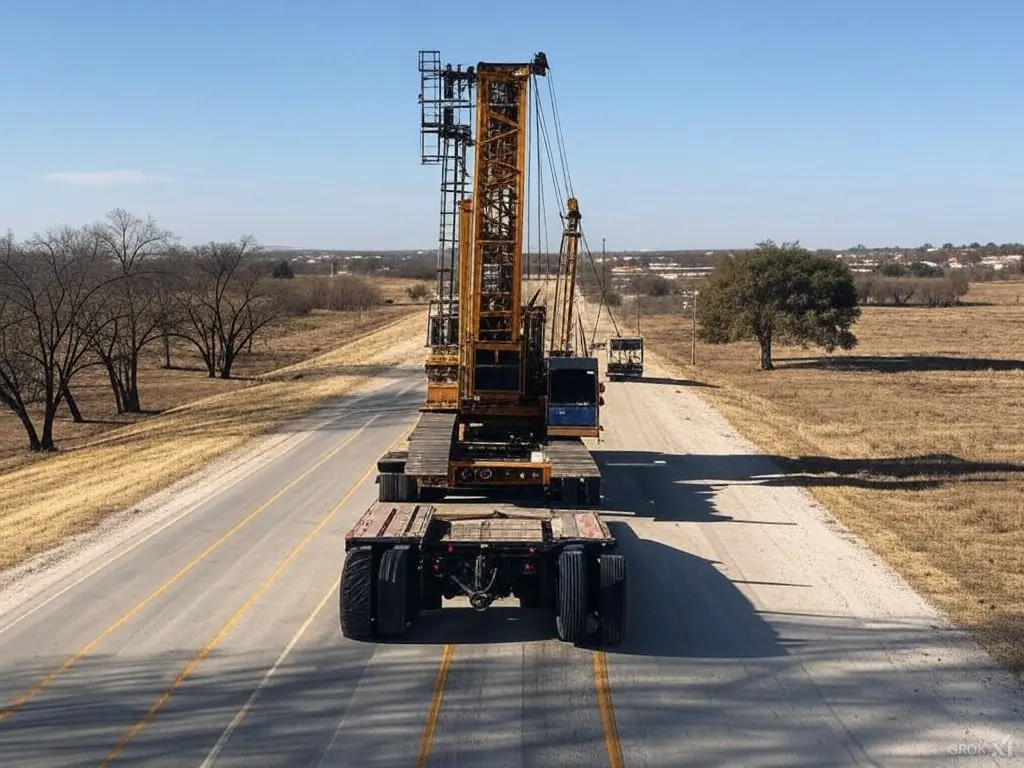 Heavy Equipment Transport Bexar County TX