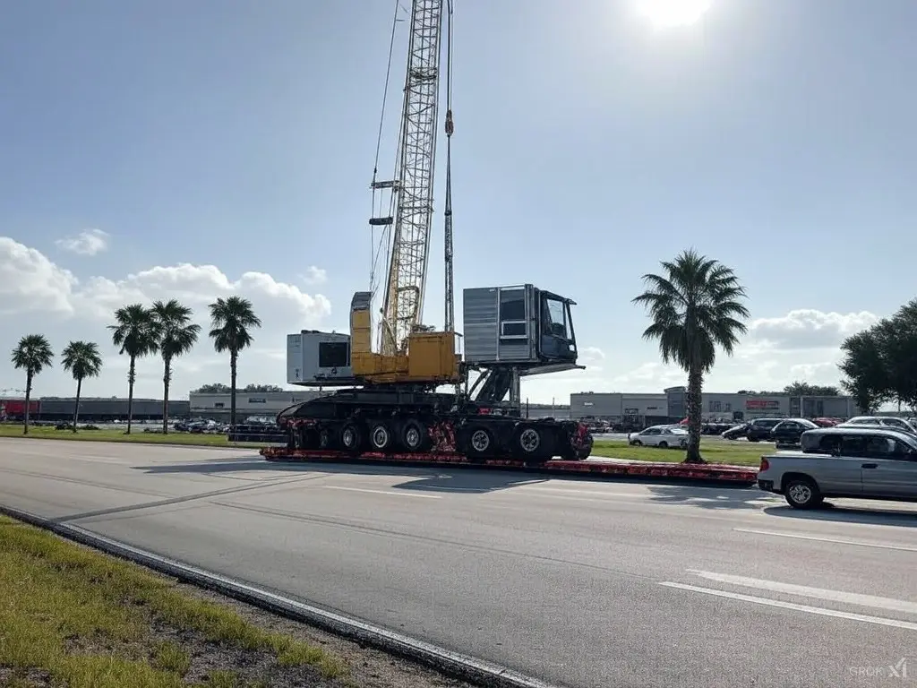 Heavy Equipment Transport Broward County FL