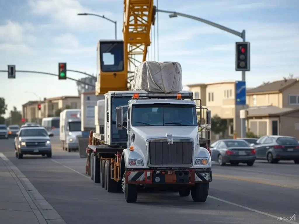 Heavy Equipment Transport Santa Clara CA