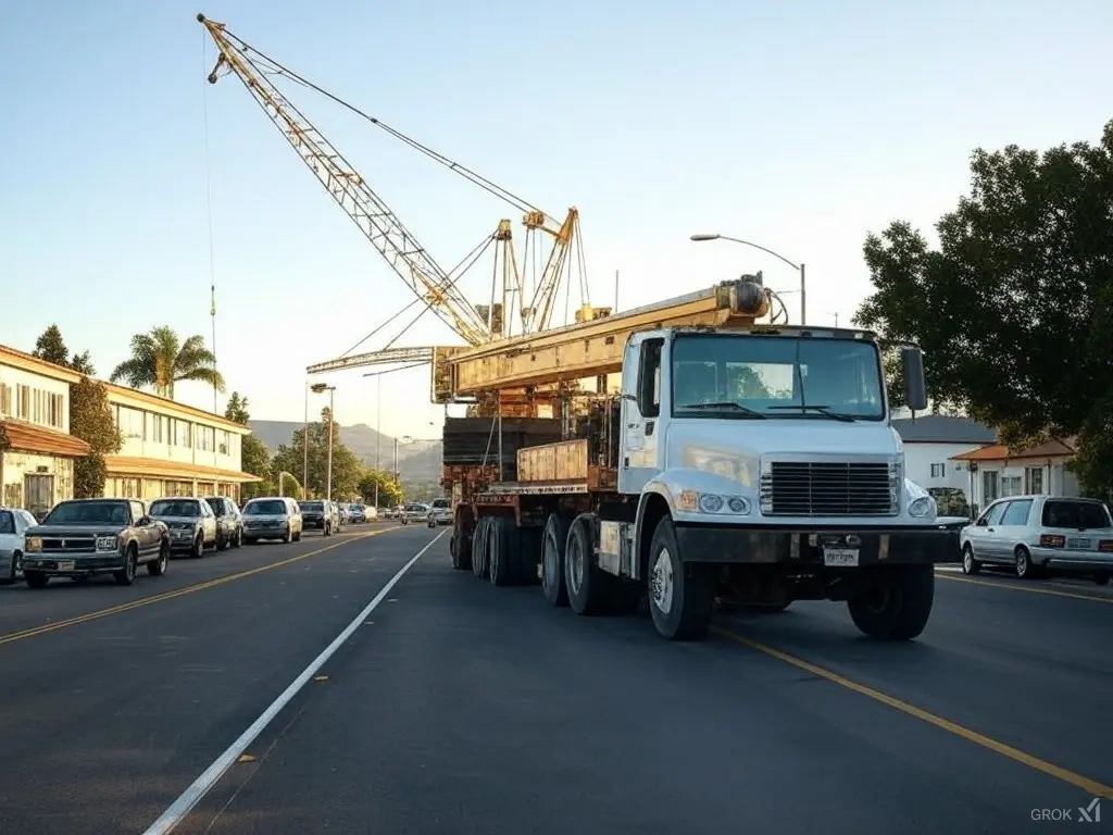 Heavy Equipment Transport Santa Clara CA