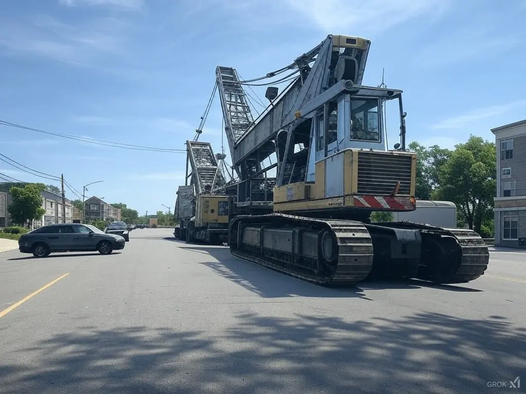 Heavy Equipment Transport Middlesex MA