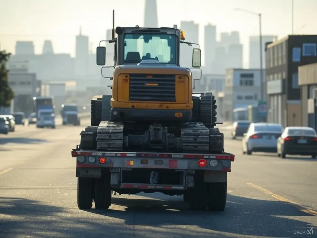 Heavy Equipment Transport Alameda CA