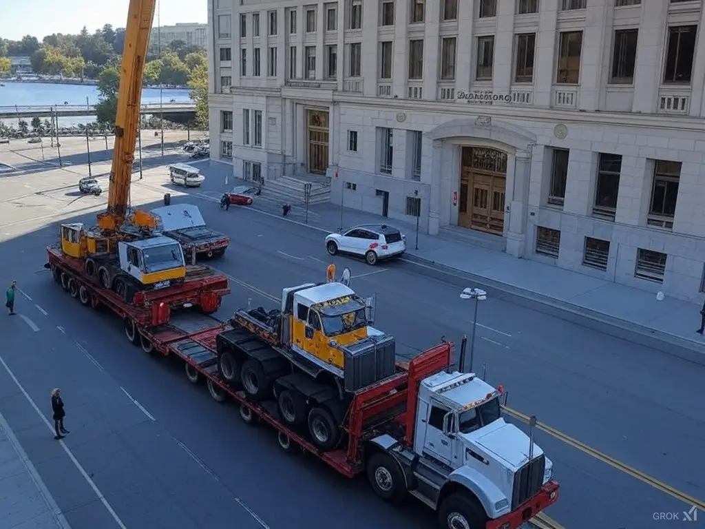 Heavy Equipment Transport Sacramento CA