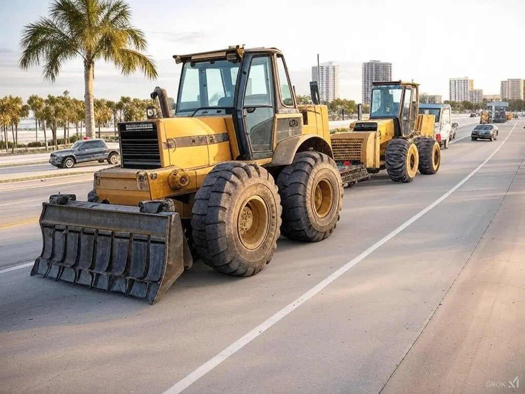 Heavy Equipment Transport Palm Beach FL